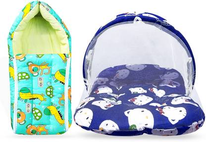 Customary Cotton Baby Bed Sized Bedding Set