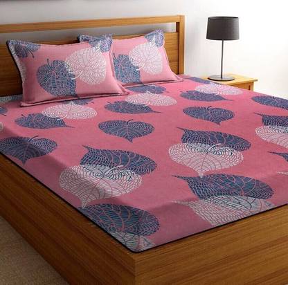 Flipkart SmartBuy 144 TC Microfiber Double Printed Flat Bedsheet