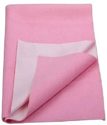 Urika PVC King Flat 0 TC Solid Bedsheet