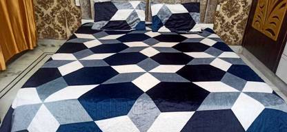 mixo 390 TC Velvet Queen Printed Flat Bedsheet