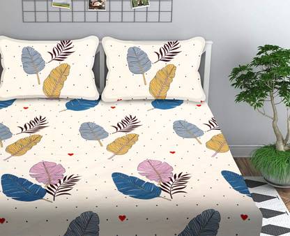 YaAkholic Reversible Cotton Double Bed Cover