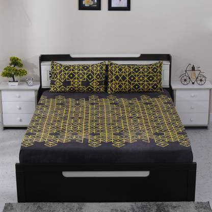 Flipkart SmartBuy 140 TC माइक्रोफ़ाइबर प्रिंटेड बेडशीट