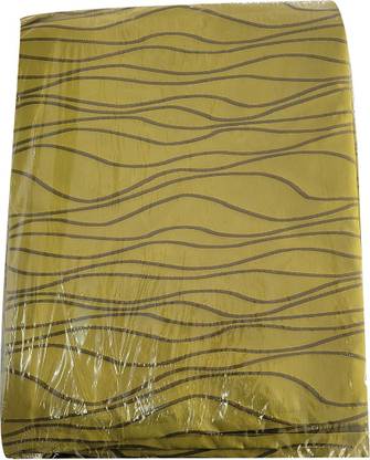 Sri Ambal Textiles 30 TC Polyester King Self Design Flat Bedsheet