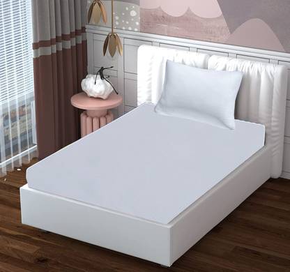 SMC 151 TC Cotton Single Printed Flat Bedsheet