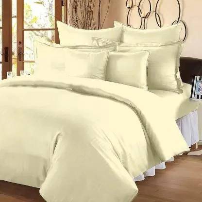 Comfowell Polycotton Single Flat 180 TC Striped Bedsheet