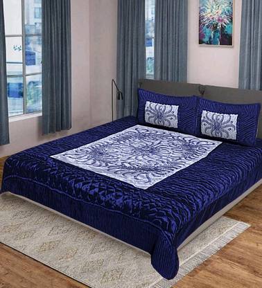 true valua 310 TC Satin Double Printed Flat Bedsheet