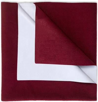 MY BABY LOVE A PERFECT CARE Cotton Crib Flat 0 TC Solid Bedsheet