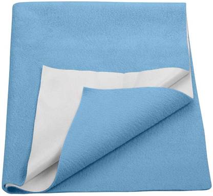 Nandanigarments 200 TC Polycotton Single Solid Flat Bedsheet