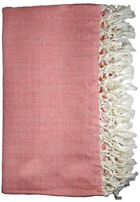 Aakriti Handloom Cotton Queen Flat 180 TC Solid Bedsheet