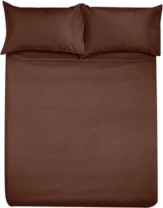 Optra Microfiber Single Flat 180 TC Solid Bedsheet