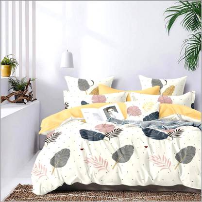 The Divine 450 TC Cotton Super King 3D Printed Fitted (Elastic) Bedsheet