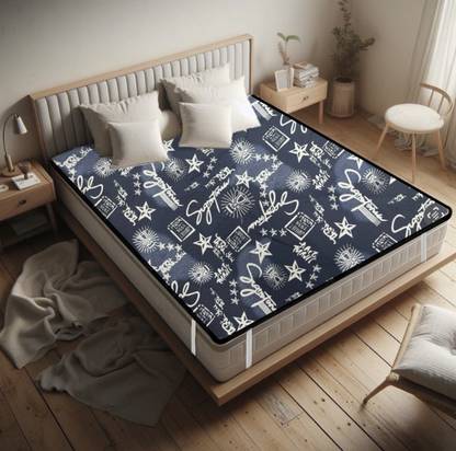 THE MAXIMUS Elastic Strap King Size Waterproof, Breathable, Stretchable Mattress Cover