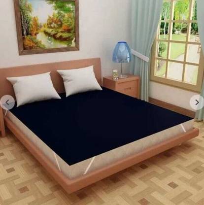 GREAT FOAM 250 TC PVC King Solid Fitted (Elastic) Bedsheet
