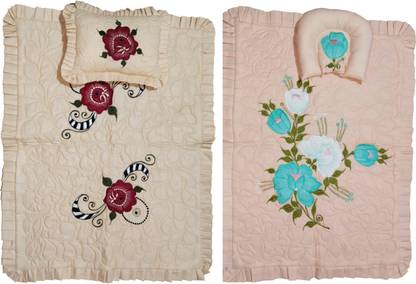 Eram Weavers 250 TC Cotton Single Embroidered Flat Bedsheet