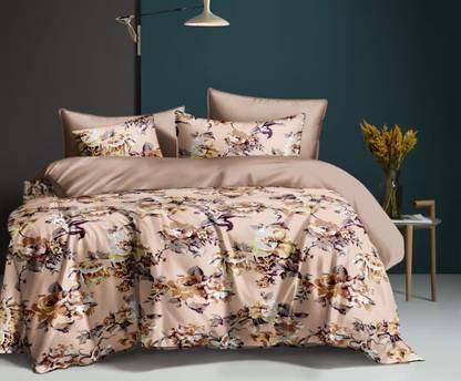 Skytex Cotton King Flat 150 TC 3D Printed Bedsheet