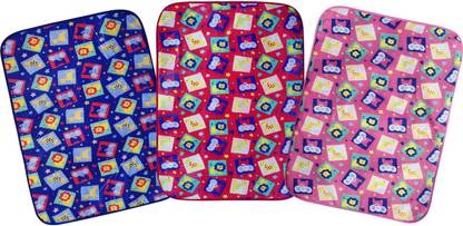 Parveen Enterprises 2 TC Polycotton Crib Printed Flat Bedsheet