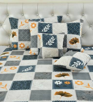 CLOVIS KRAFTS Cotton King Flat 240 TC Printed Bedsheet