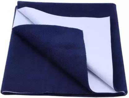 shividecor 150 TC Fleece Single Solid Flat Bedsheet