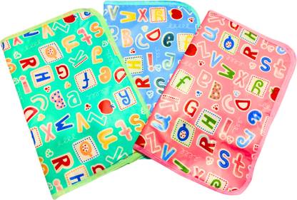 Kotton Candy 200 TC PVC Crib Printed Flat Bedsheet