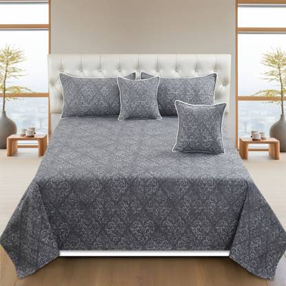 LCF Polycotton Double, King, Queen Flat 210 TC Printed Bedsheet