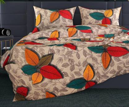 PRABHU 244 TC Cotton King Printed Flat Bedsheet