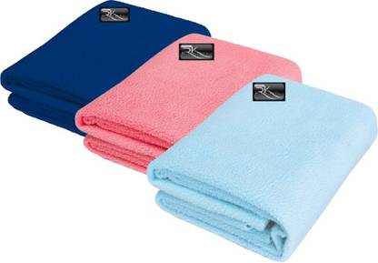 Rajking 452 TC Fleece Crib Solid Flat Bedsheet