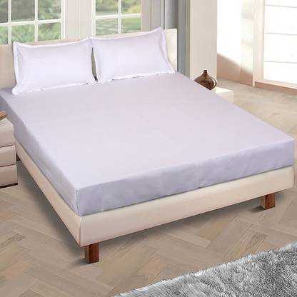 ROMEE 150 TC माइक्रोफ़ाइबर सॉलिड बेडशीट