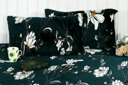 MSparrow Velvet Double Bed Cover