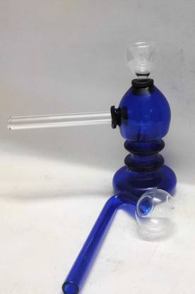 MFTONLINE MFT 4 INCH GLASS BUBBLER COMBO WEED AND OIL PIPE BONG Beer Bong Funnel