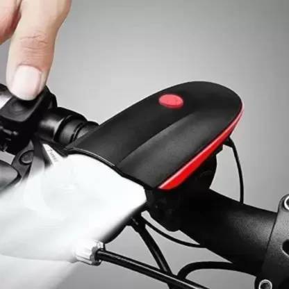 REBOUND USB Rechargeable Cycle Horn LED Light Bell