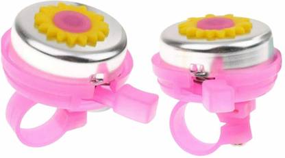 NEEMO 2 Pack Bike Bicycle Bell Loud Crisp Sound Bike Horns for Kid Girls, Bic Bell