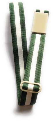 Boys & Girls Green Nylon, Fabric Belt