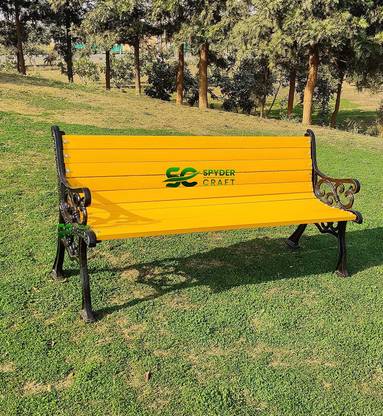 Spyder Craft Patio Garden Bench Metal 3 Seater