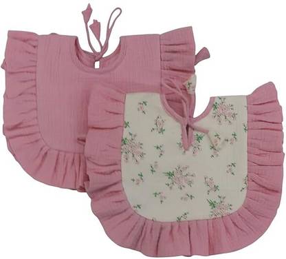 Kradyl Kroft Feeding Bibs, Set of 2, Liquid Resistant Lining