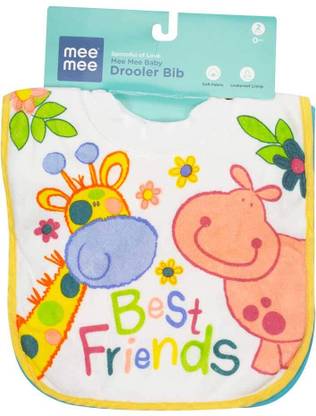 MeeMee Baby Drooler Bibs (2 Pcs)
