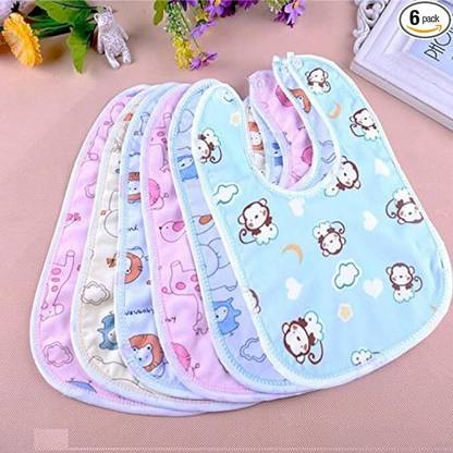 SWASUM Waterproof Baby Apron with Bib (Set Of 6)
