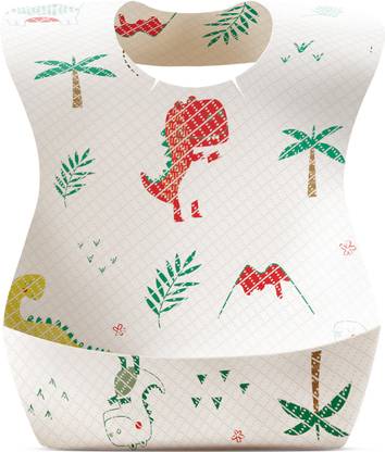 LuvLap Disposable Baby Bibs, 30 Pack Soft Travel Bibs for Feeding Infant Babies,