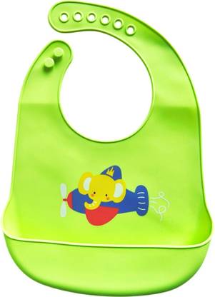 BABY HIVE Silicon Baby Bib for Feeding & Weaning Babies, Waterproof