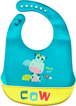BABY HIVE Silicon Baby Bib for Feeding & Weaning Babies, Waterproof