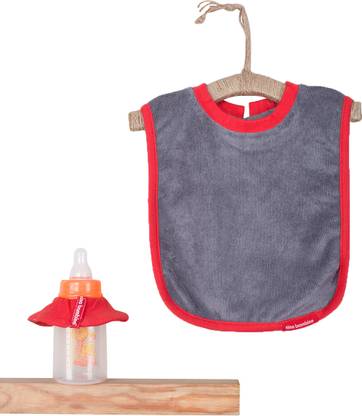nino bambino Large Infant Bib With Bottle Drip Bib