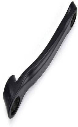 CYCLOWN ALL BLACK 170MM BICYCLE LEFT ARRM CRANK WITH PRISMATIC HOLE COTTER PIN LESS CRANK Bicycle Brake Disk
