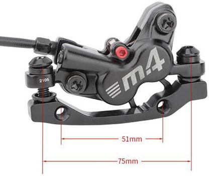 Lyla MTB Hydraulic Disc Brake Set Front Rear Caliper Lever Rear Left Level Bicycle Brake Disk