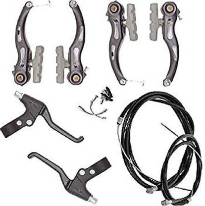 IRONCORE Cycle Brake Clutch Wire Pad Combo for V Brakes Power Brakes Bicycle Brake Disk