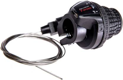 Xezon Bicycle New Design 7 Speed Right Hand Cycle Gear Shifter Lever Durable Design Bicycle Brake Disk