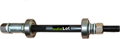 IndiaLot Bicycle Hub Axel with Bearing Both Side Rear 1pc Bicycle Brake Disk