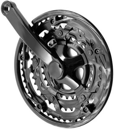 Xezon Cycle New Durable Design Bicycle 48T 3 Speed Cotterless Chain wheel Crankset Bicycle Brake Disk