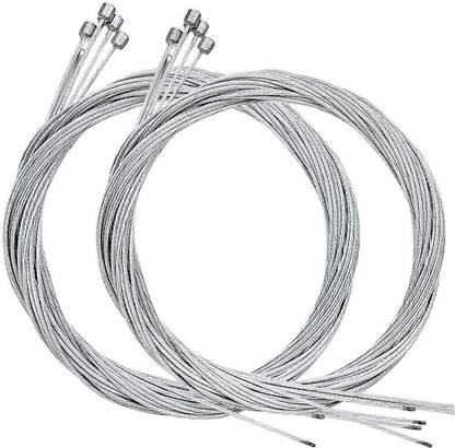 Onbicle Cycle Gear Wire Cable Steel Shift Break Cable Inner Derailleur 80inch Long 10pcs Bicycle Brake Disk