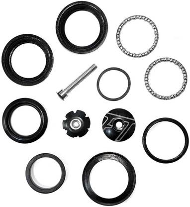 DSTECHBAR Bicycle Fork Bike External Headset 1 1/8" Head-Tube Bikes Threadless Headset' Bicycle Brake Disk