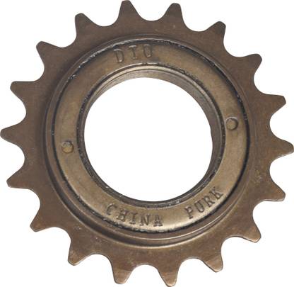 DTO Free Wheel Noiseless For Single Speed 18 T Bicycle Brake Disk