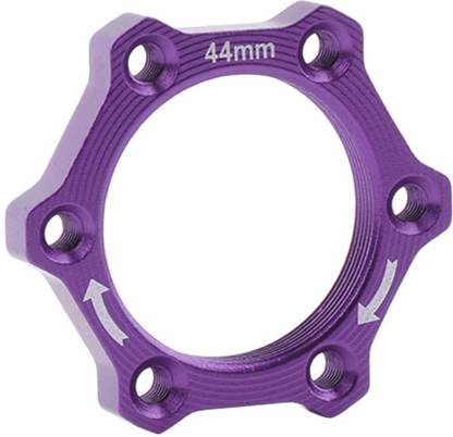 Lyla Aluminium MTB Bike Threaded Hubs Disc Brake Rotor Adapter Base Purple 44mm Bicycle Brake Disk